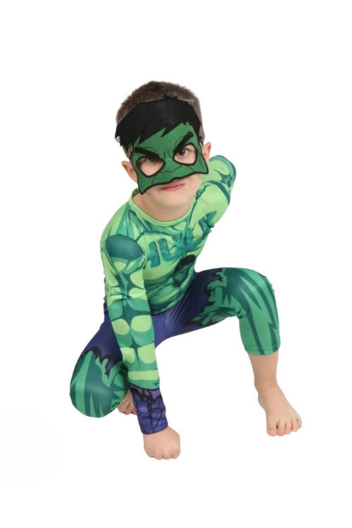 Hulk Kassız Çocuk Kostümü