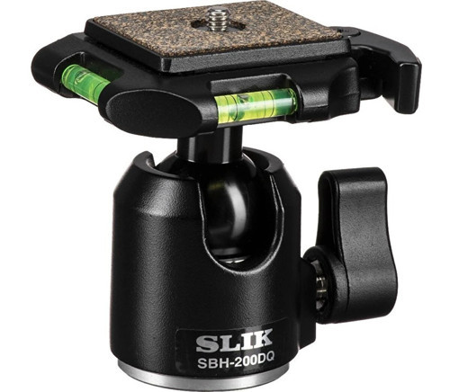 Slik SBH-200DQ Kompakt Ballhead Su Terazili Tripod Başlığı