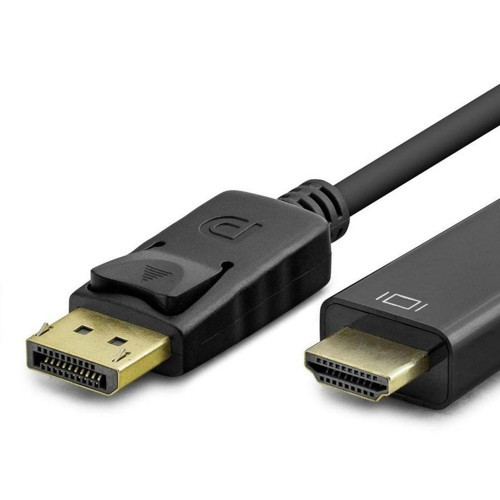 HDX7796 DISPLAY (M) TO HDMI (M) KABLO 4K 30HZ 1.8M SİYAH