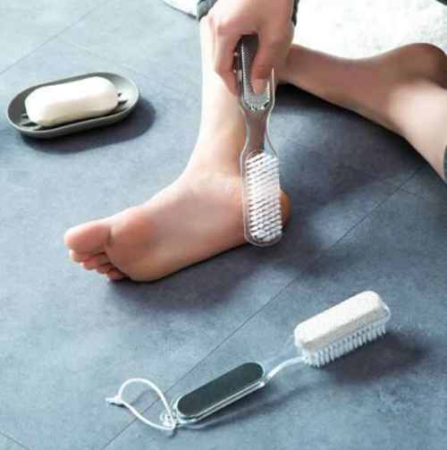 4 STEP PEDİCURE PADDLE BZD-228 4IN1 FIRÇALI TOPUK TAŞI (4887)