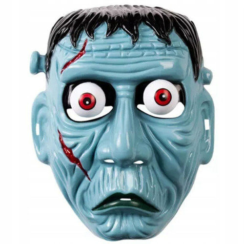 Frankenstein Temalı Sallanan Oynar Gözlü Maske (4887)