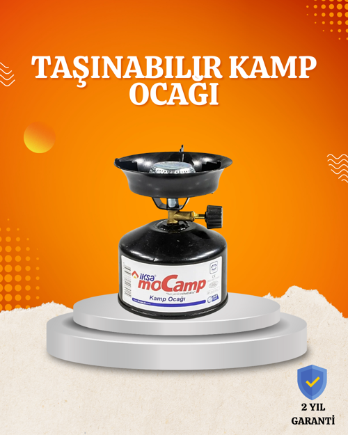 Outdoor Kamp Ocağı Seti Çakmak Gazlı Taşınabilir