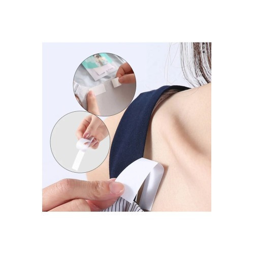 Vücut ve Kıyafet İçin Çift Taraflı Sabitleme Dekolte Bandı