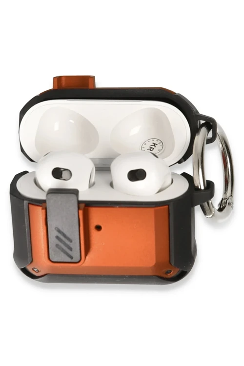 Airpods 3 (3.nesil) Truva Kılıf - Turuncu