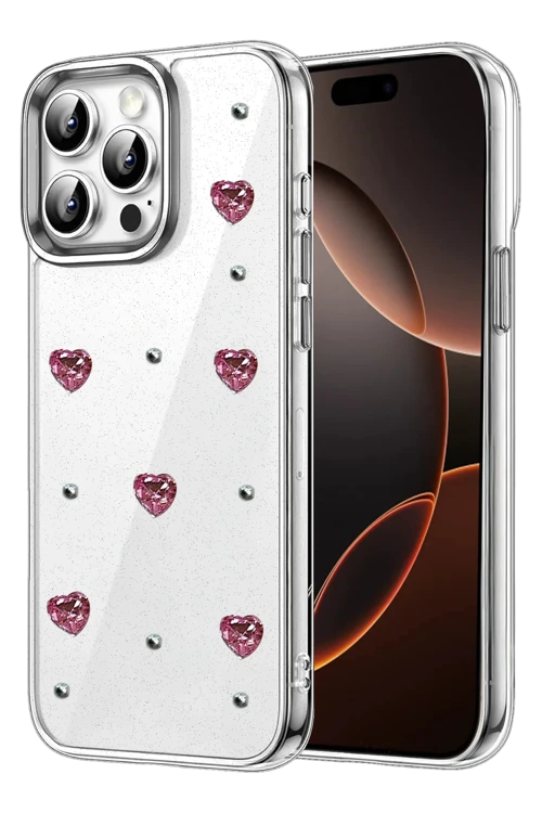 Apple iPhone 15 Pro Fiyonk Desenli Kapak - Desen 3