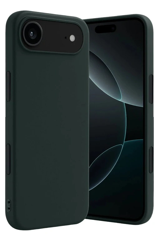 Apple iPhone 17 Air First Silikon - Koyu Yeşil