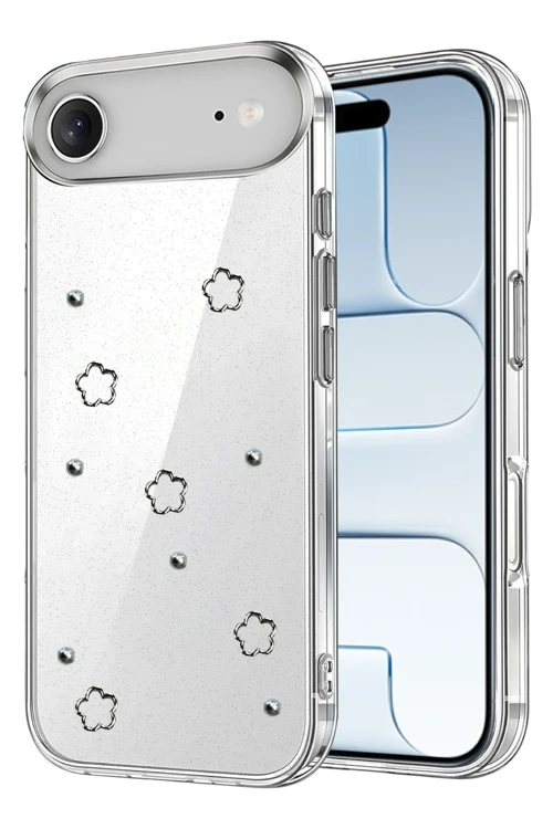 Apple iPhone 17 Air Fiyonk Desenli Kapak - Desen 2