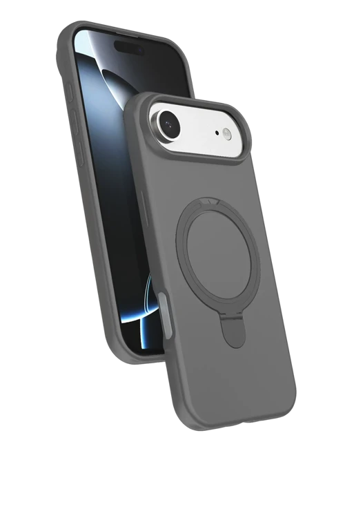 Apple iPhone 17 Air Regal Magsafe Standlı Kapak - Titan Gri