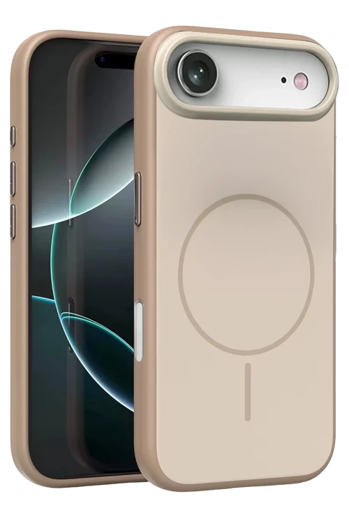 Apple iPhone 17 Air Neva Magsafe Kapak - Gold