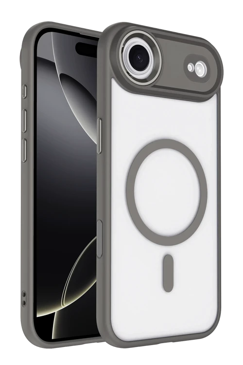 Apple iPhone 17 Air Terea Magsafe Kapak - Gri