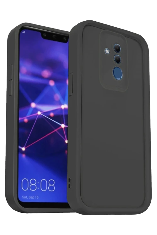 Huawei Mate 20 Lite Kılıf Viera Silikon - Siyah