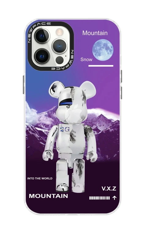 iPhone 12 Pro Max Kılıf Estoril Desenli Kapak - Estoril - 8