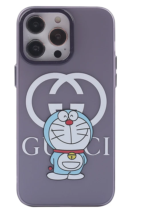 iPhone 13 Pro Kılıf Prada Desenli Kapak - Prada Mor - 3