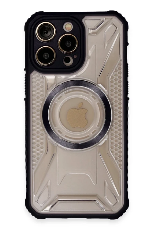 iPhone 13 Pro Max Kılıf Prag Magneticsafe Kapak - Siyah