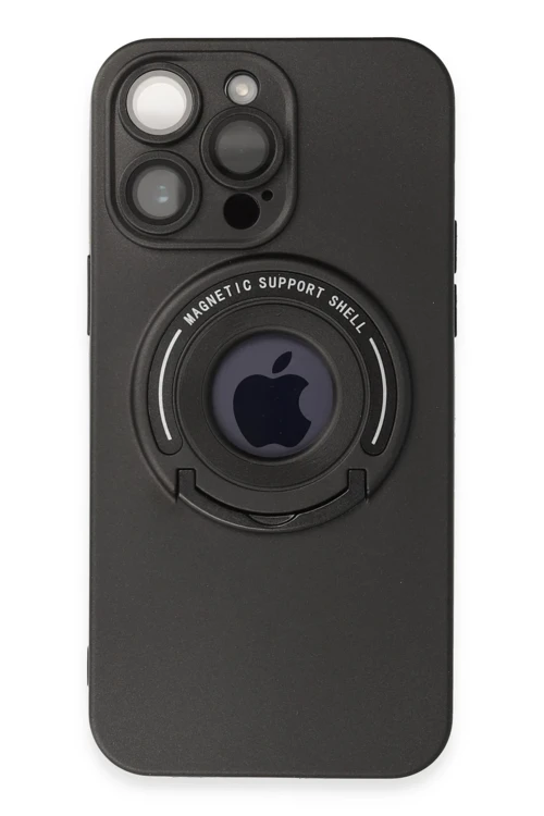 iPhone 13 Pro Max Kılıf Lukka Magneticsafe Kapak - Siyah