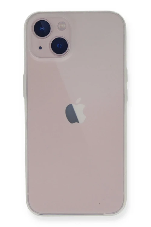 iPhone 14 Plus Kılıf PP Ultra İnce Kapak - Beyaz