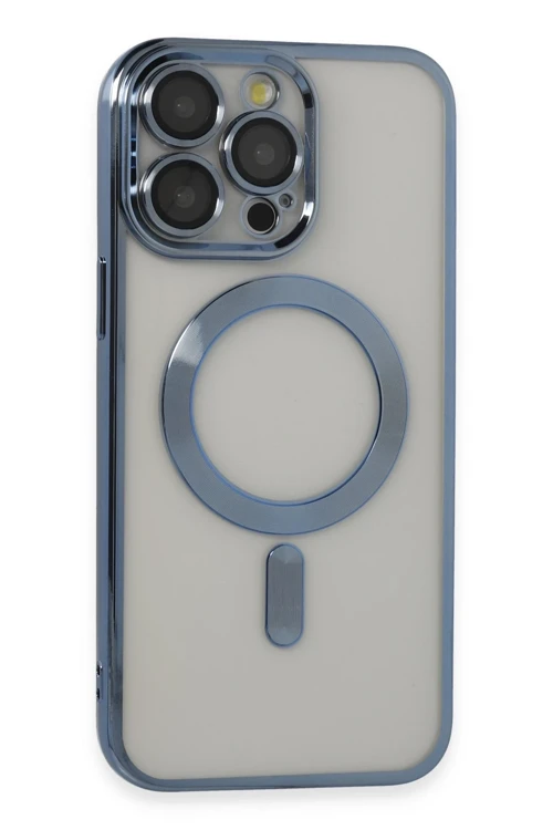 iPhone 14 Pro Max Kılıf Kross Magneticsafe Kapak - Sierra Blue