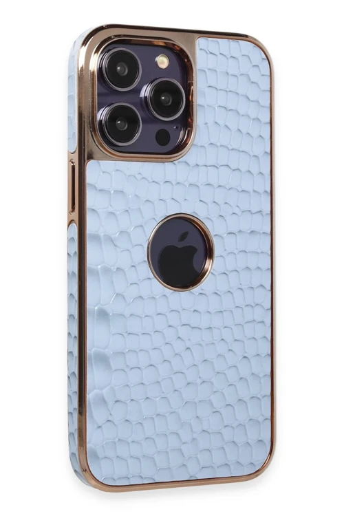 iPhone 14 Pro Max Kılıf Snake Kapak - Sierra Blue