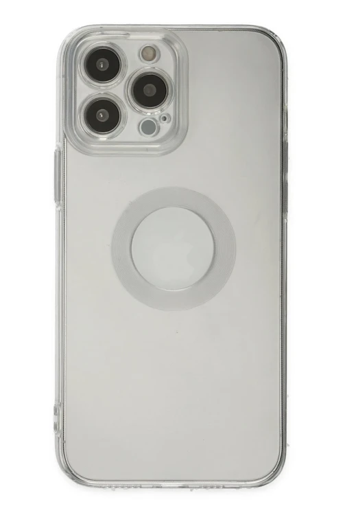 iPhone 14 Pro Max Kılıf Santa Lens Silikon - Şeffaf