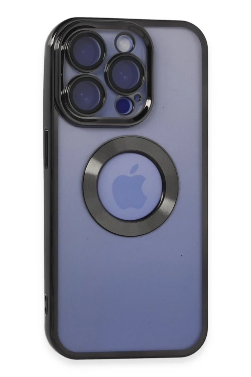 iPhone 15 Pro Max Kılıf Slot Silikon - Siyah