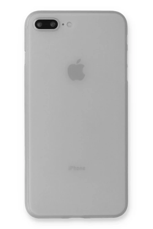 iPhone 7 Plus Kılıf PP Ultra İnce Kapak - Beyaz