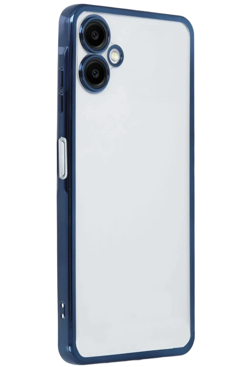 Samsung Galaxy A07 4G Razer Lensli Silikon - Lacivert