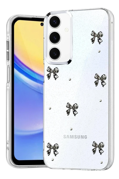 Samsung Galaxy A15 4G Fiyonk Desenli Kapak - Desen 5