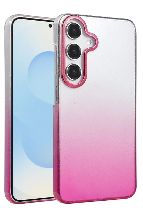 Samsung Galaxy A15 4G Glossy Kapak - Pembe