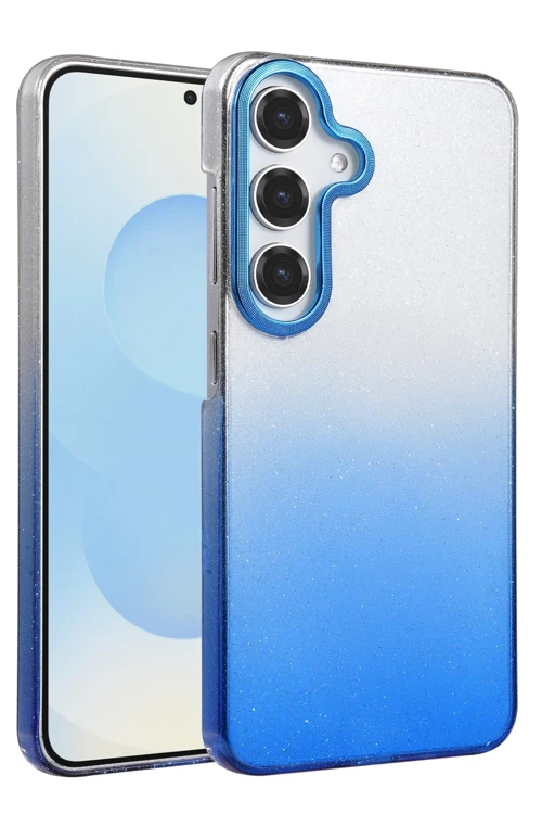 Samsung Galaxy A25 5G Glossy Kapak - Mavi