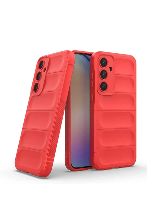 Samsung Galaxy A26 Kılıf Optimum Silikon - Kırmızı