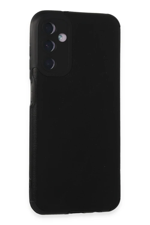 Samsung Galaxy M14 5G Kılıf Loop Deri Silikon - Siyah