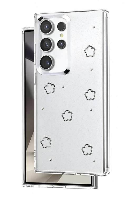 Samsung Galaxy S23 Ultra Fiyonk Desenli Kapak - Desen 8