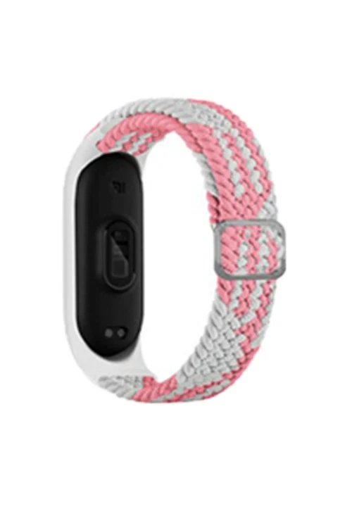 Xiaomi Mi Band 7 Star Kordon - Pembe-Beyaz