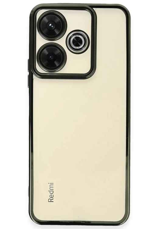Xiaomi Redmi 13 4G Kılıf Razer Lensli Silikon - Yeşil