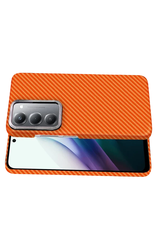 Xiaomi Redmi 15 4G Vega Magsafe Kapak - Turuncu