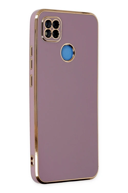 Xiaomi Redmi 9C Kılıf Volet Silikon - Mor