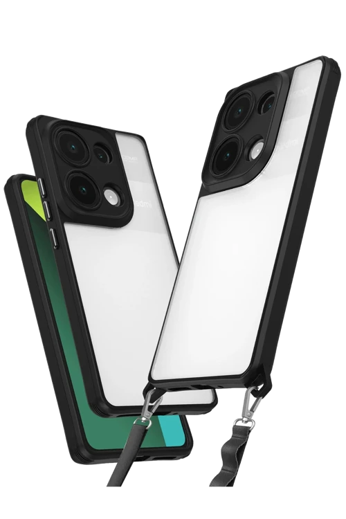 Xiaomi Redmi Note 13 Pro 4G Kılıf Penta Silikon Kılıf - Siyah