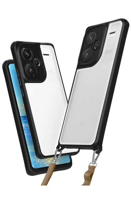 Xiaomi Redmi Note 13 Pro Plus Kılıf Penta Silikon Kılıf - Siyah