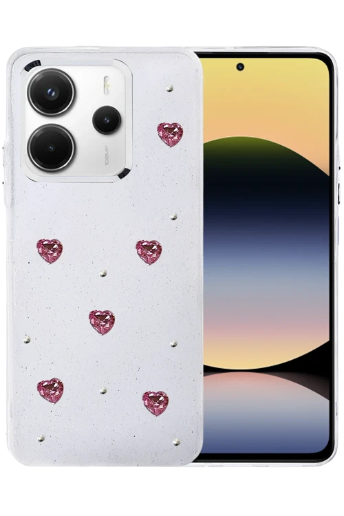 Xiaomi Redmi Note 14 4G Fiyonk Desenli Kapak - Desen 3