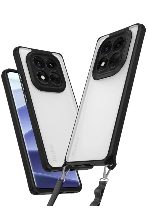 Xiaomi Redmi Note 14 Pro 4G Kılıf Penta Silikon Kılıf - Siyah