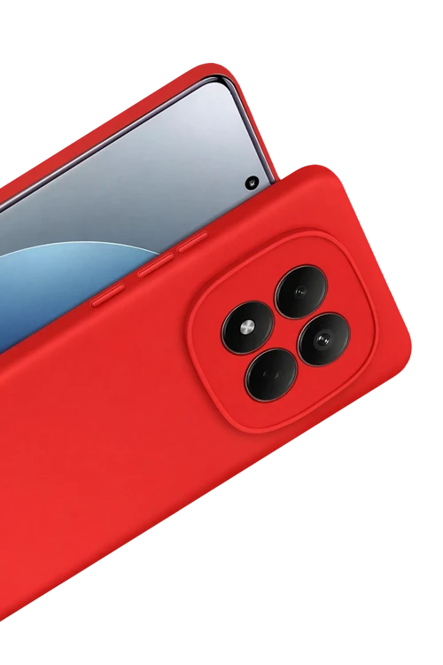 Xiaomi Redmi Note 15 4G First Silikon - Kırmızı