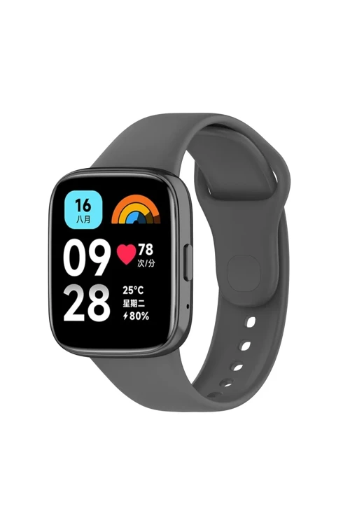 Xiaomi Redmi Watch 3 Active Klasik Kordon - Füme