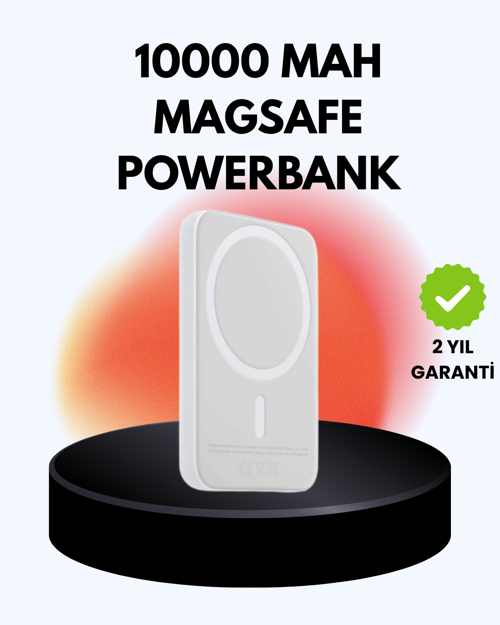 Ultra İnce Manyetik Powerbank – Hızlı Şarj Güçlü Tutuş 10000 mAh Kapasite