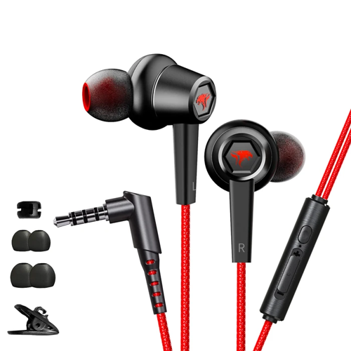 Xmowi VX2 Gaming 3.5MM Kulak İçi Mikrofonlu Oyuncu Kulaklığı Gurultu Engelleyici-(5775)
