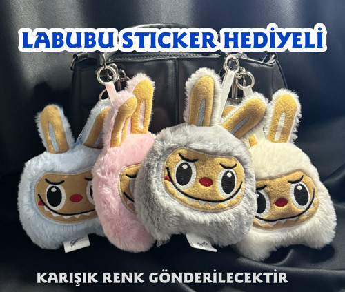 Labubu Charm Anahtarlık Çanta Aksesuarı Peluş (1 ADET)