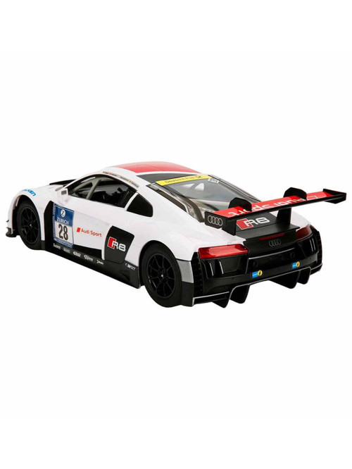 1:14 Audi R8 LMS Uzaktan Kumandalı Işıklı Araba - Beyaz Standart