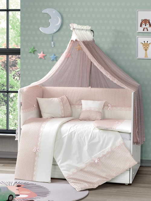 Sedef Uyku Seti 60x120 cm - Pembe Standart