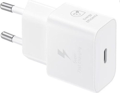 Samsung Ep-T2510N Type C Hızlı Şarj Adaptörü Uyumlu (25W) - Beyaz (Samsung Türkiye Garantili) 3