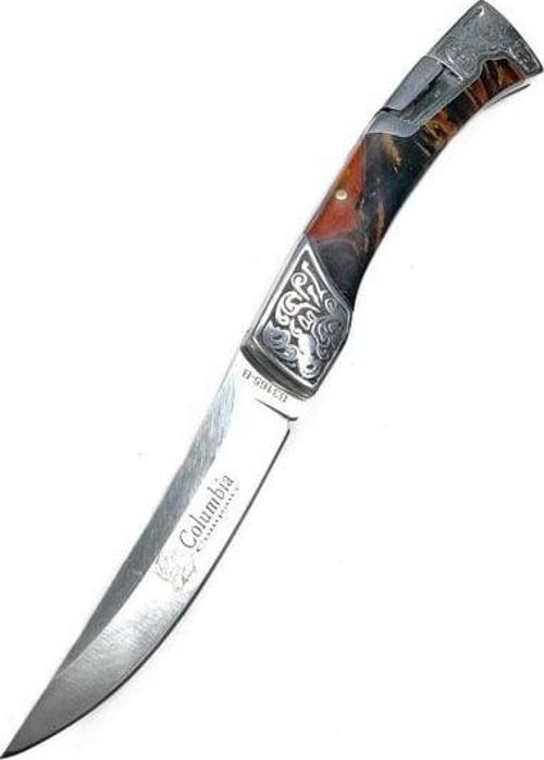 Columbıa B-3165-B Işlemeli Çakı Knife