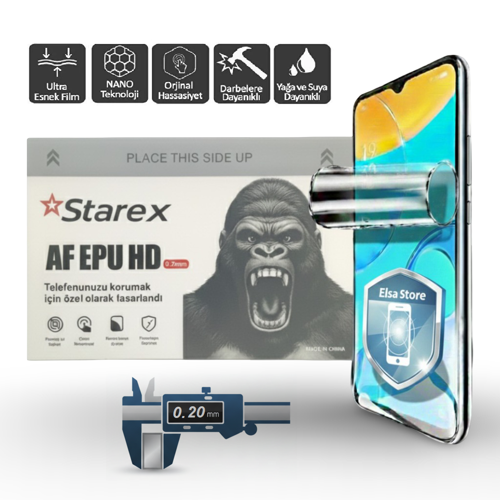 HONOR 80 GT Nano Ekran Koruyucu Ultra İnce AF EPU - 0.20 mm HD STAREX